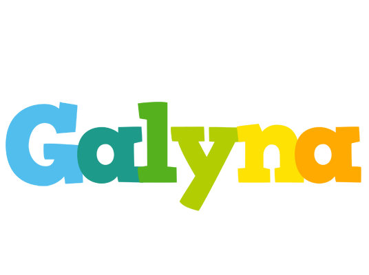 Galyna rainbows logo