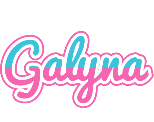 Galyna woman logo