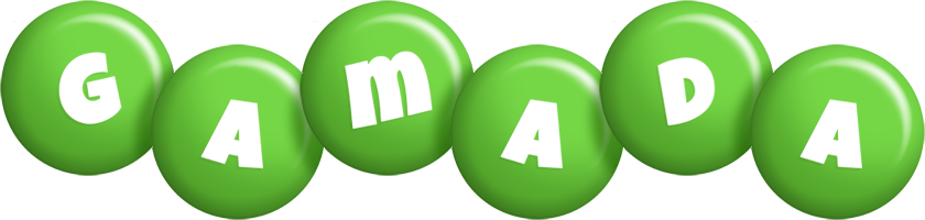 Gamada candy-green logo