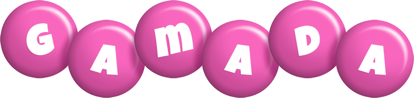 Gamada candy-pink logo