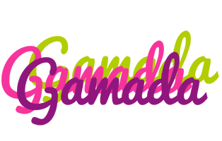 Gamada flowers logo