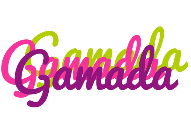Gamada flowers logo