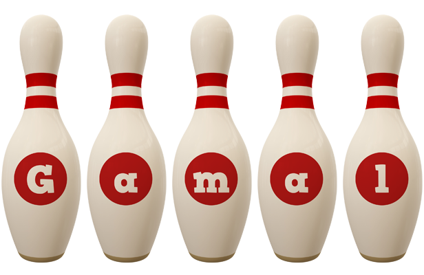 Gamal bowling-pin logo