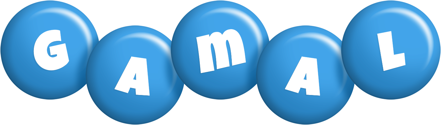 Gamal candy-blue logo