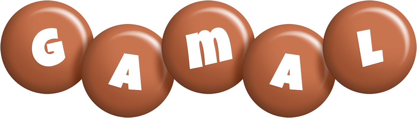 Gamal candy-brown logo