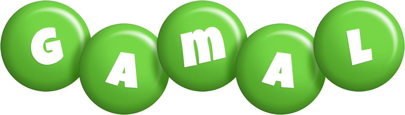 Gamal candy-green logo