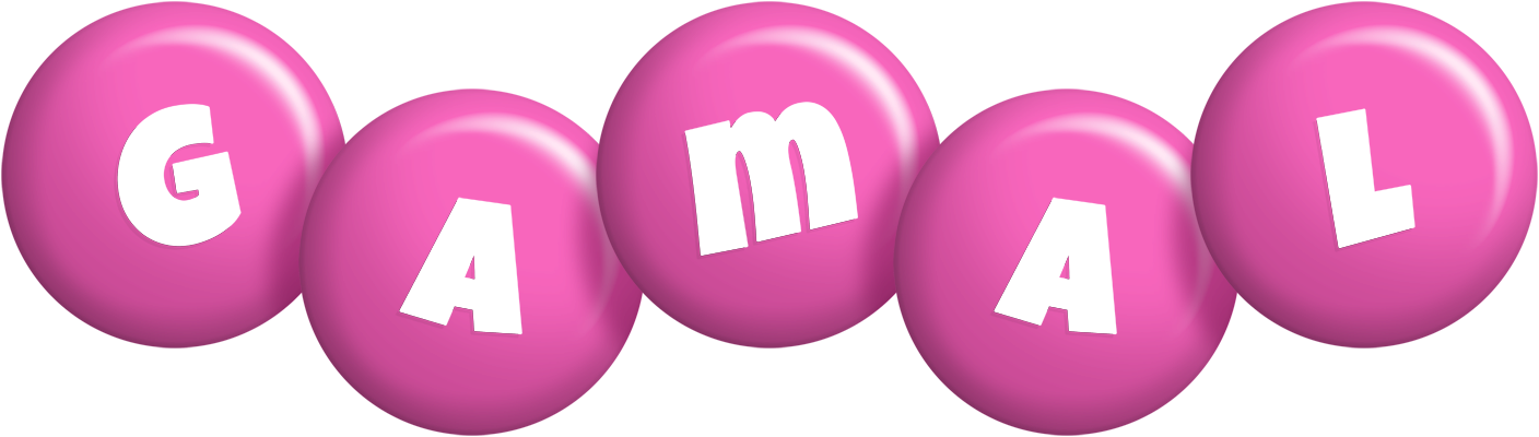 Gamal candy-pink logo