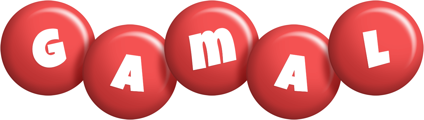 Gamal candy-red logo