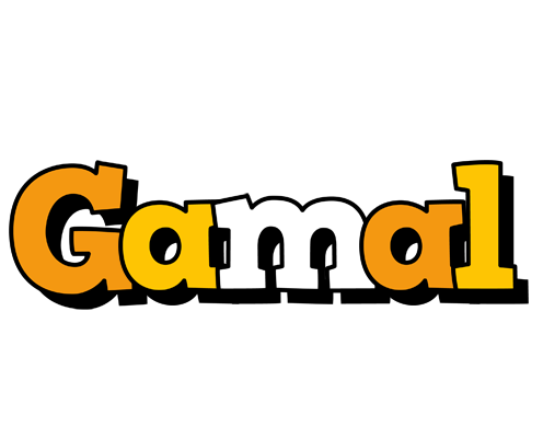 Gamal cartoon logo