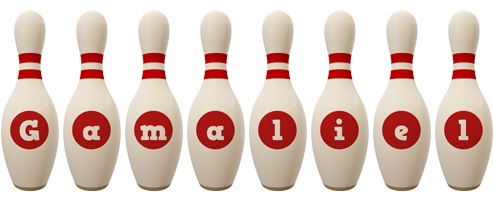 Gamaliel bowling-pin logo