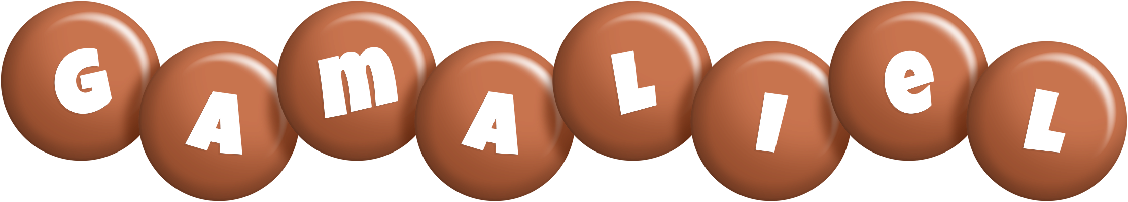 Gamaliel candy-brown logo