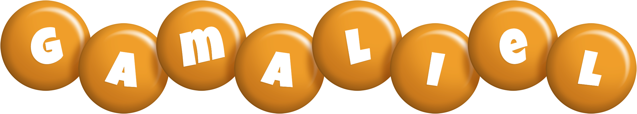 Gamaliel candy-orange logo