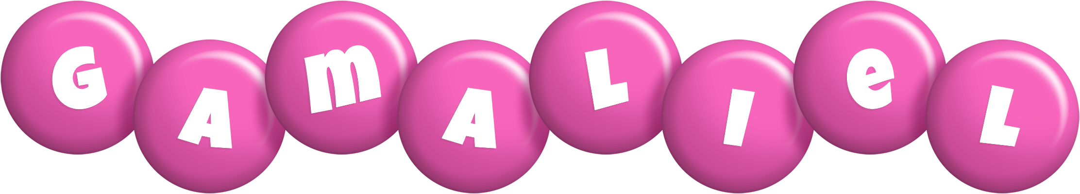 Gamaliel candy-pink logo