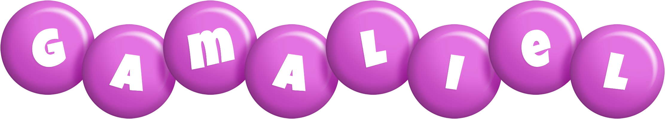 Gamaliel candy-purple logo