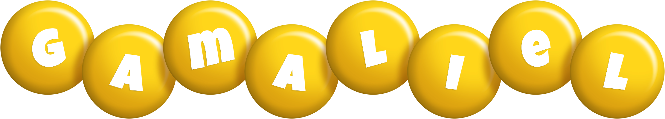 Gamaliel candy-yellow logo
