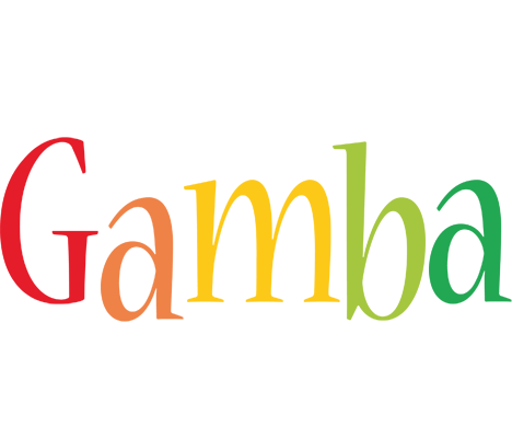 Gamba birthday logo