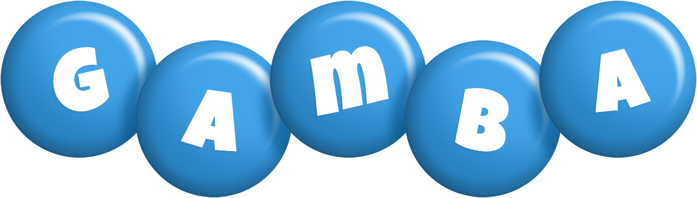 Gamba candy-blue logo