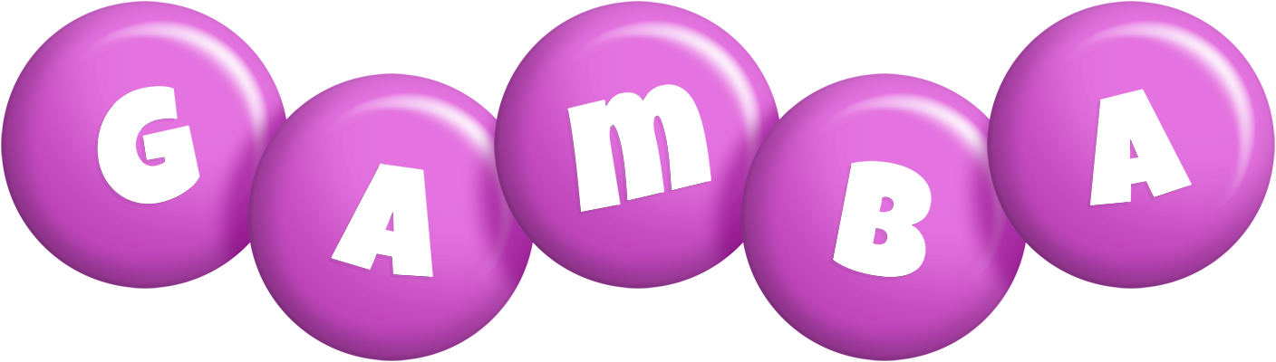 Gamba candy-purple logo