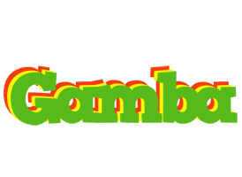 Gamba crocodile logo