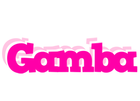 Gamba dancing logo