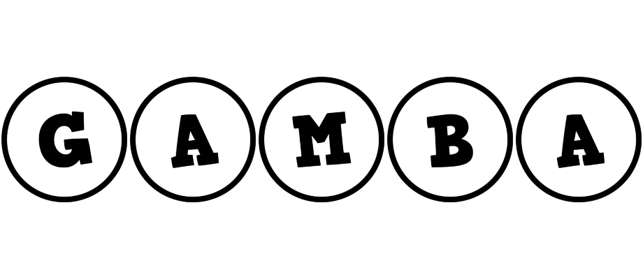 Gamba handy logo