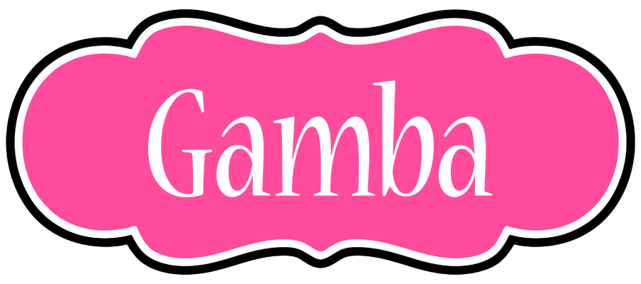 Gamba invitation logo