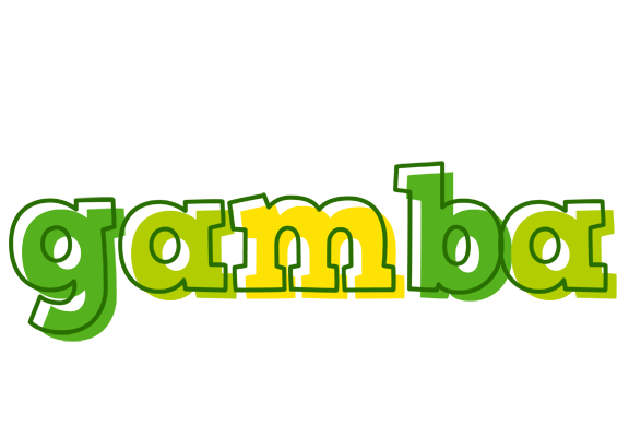 Gamba juice logo