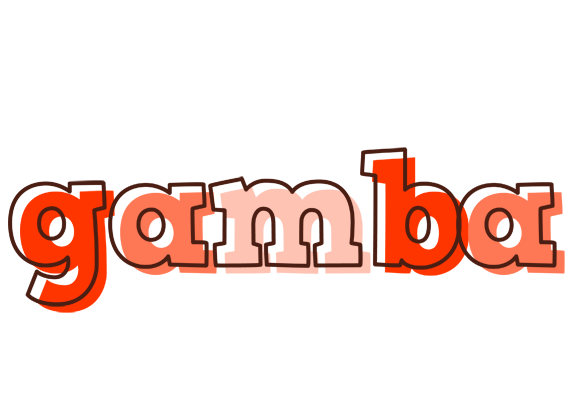Gamba paint logo