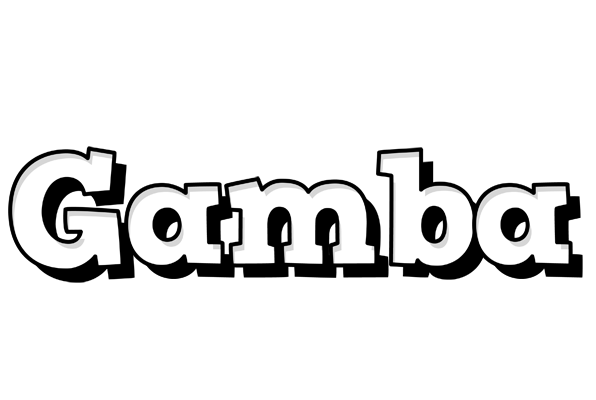 Gamba snowing logo