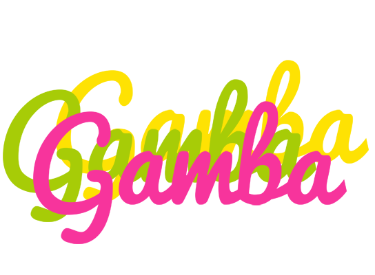 Gamba sweets logo