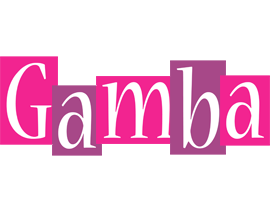 Gamba whine logo