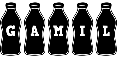 Gamil bottle logo