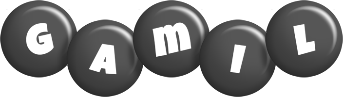 Gamil candy-black logo