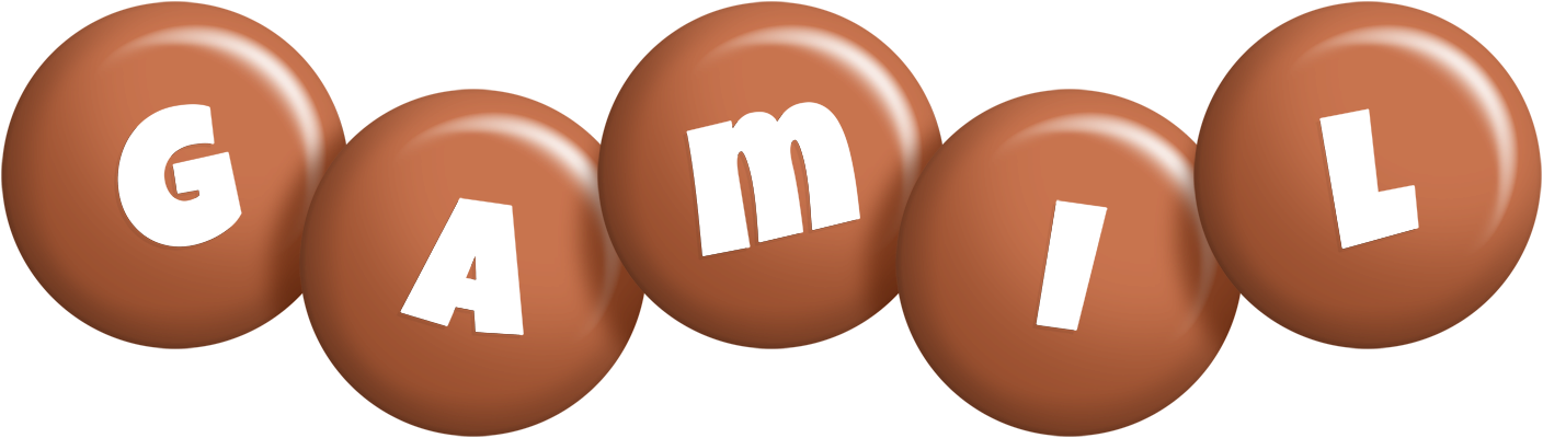 Gamil candy-brown logo