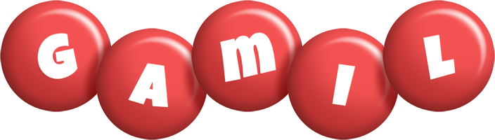 Gamil candy-red logo