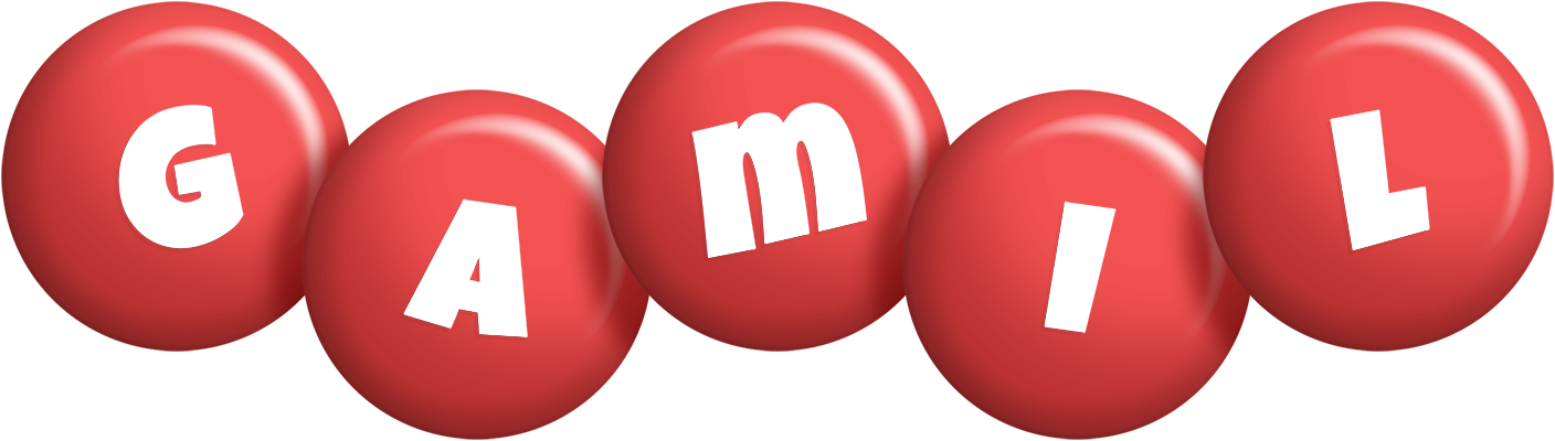 Gamil candy-red logo