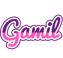 Gamil cheerful logo