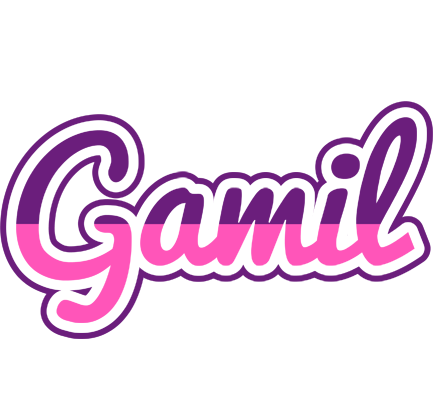 Gamil cheerful logo