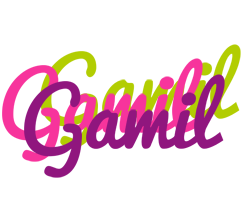 Gamil flowers logo
