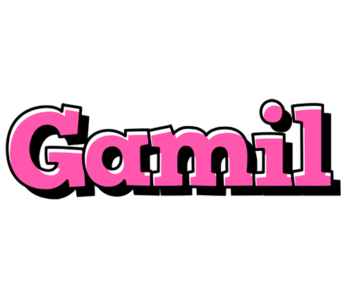 Gamil girlish logo