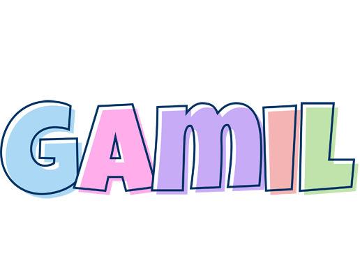 Gamil pastel logo