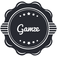 Gamze badge logo