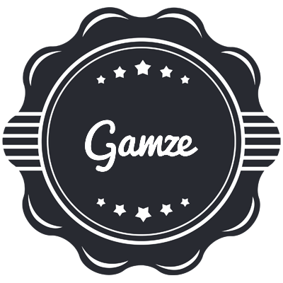 Gamze badge logo