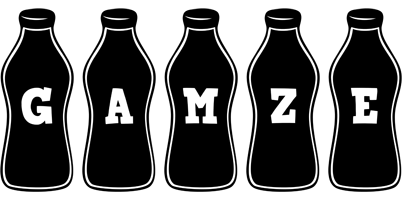 Gamze bottle logo