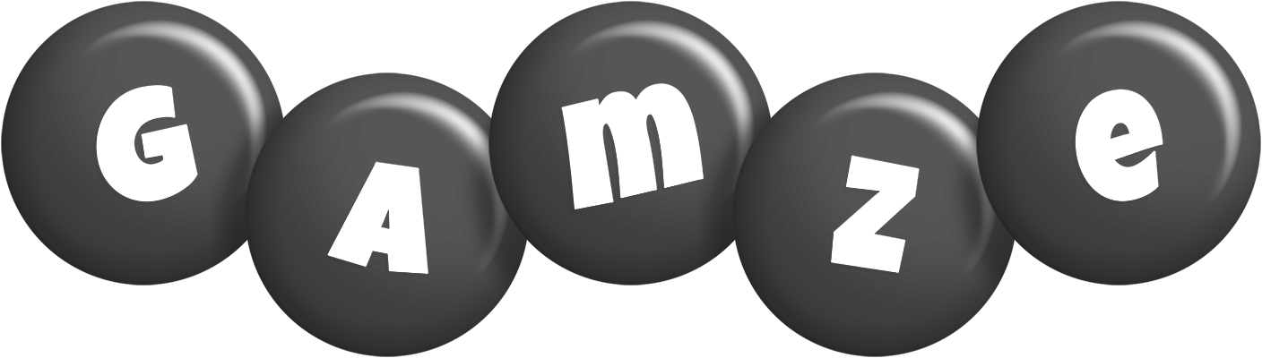 Gamze candy-black logo