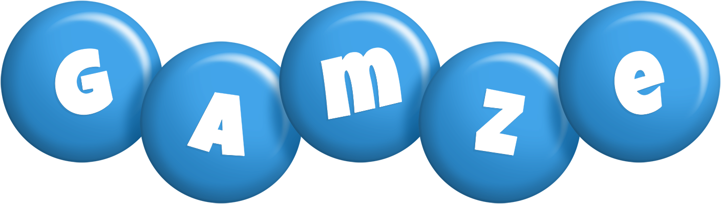 Gamze candy-blue logo