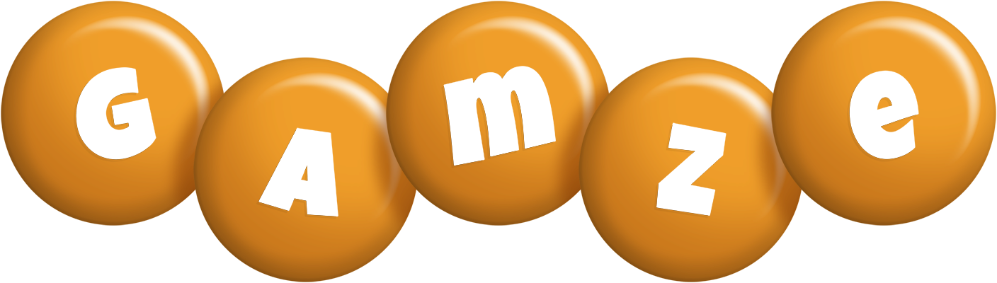 Gamze candy-orange logo