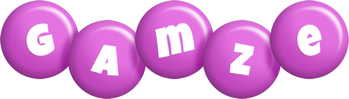 Gamze candy-purple logo