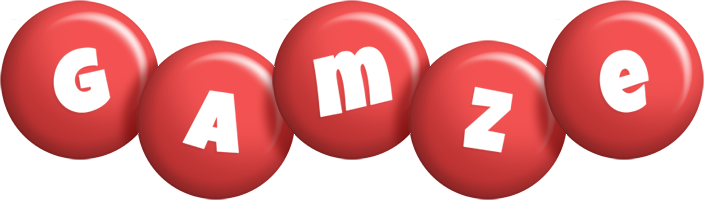 Gamze candy-red logo
