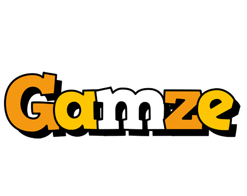 Gamze cartoon logo